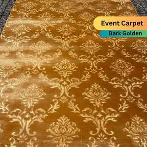 Dark Golden Event Carpet Rental in Phnom Penh, Cambodia